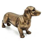 Статуэтка такса с реалистичными деталями и гладкой поверхностью Dachshund Style варинант исполнения - 2 | Loft Concept в Санкт-петербурге