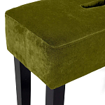 Мягкий  пуф на черных ножках Winton Pouf варинант исполнения - 4 | Loft Concept в Санкт-петербурге