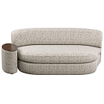 Диван двухместный со столиком Ulysses варинант исполнения - 2 | Loft Concept в Санкт-петербурге