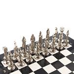 Шахматы Ренессанс с доской из натурального мрамора Decorative Thematic Chess варинант исполнения - 3 | Loft Concept в Санкт-петербурге