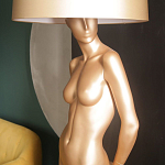 Лампа MANNEQUIN LAMP с абажуром женственность в деталях варинант исполнения - 9 | Loft Concept в Санкт-петербурге