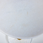 Кофейный столик с белой мраморной столешницей Clipper варинант исполнения - 2 | Loft Concept в Санкт-петербурге