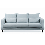 Диван Seldon с мягкими подушками голубое букле варинант исполнения - 7 | Loft Concept в Санкт-петербурге