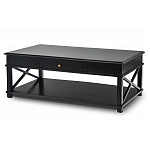 Широкий кофейный столик с ящиком Monsignor варинант исполнения - 3 | Loft Concept в Санкт-петербурге