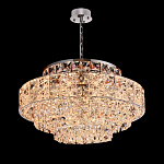 Люстра хрустальная в неоклассическом стиле на серебристом каркасе Majesty варинант исполнения - 4 | Loft Concept в Санкт-петербурге