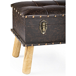 Пуф Leather Chest варинант исполнения - 3 | Loft Concept в Санкт-петербурге