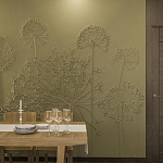 Барельеф DANDELIONS варинант исполнения - 2 | Loft Concept в Санкт-петербурге