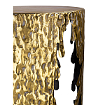 Столик дизайнерский Copper streaks варинант исполнения - 2 | Loft Concept в Санкт-петербурге