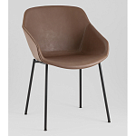 Стул Ashby экокожа светло-коричневый варинант исполнения - 1 | Loft Concept в Санкт-петербурге