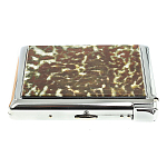 Портсигар с газовой зажигалкой из натурального камня Офит Благородный Stone Cigarettes Cases варинант исполнения - 10 | Loft Concept в Санкт-петербурге