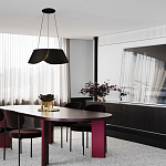 Подвесной светильник круглый с контрастной внутренней отделкой Assol Сup варинант исполнения - 6 | Loft Concept в Санкт-петербурге