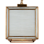 Люстра прямоугольная с каркасом золотого цвета Soft Glow Lamps варинант исполнения - 4 | Loft Concept в Санкт-петербурге