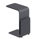 Stolik 90 Журнальный столик из шпона ясеня с чёрной эмалью варинант исполнения - 3 | Loft Concept в Санкт-петербурге