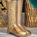 Ваза в форме сапог с рельефной текстурой и ручками Vase Boot варинант исполнения - 4 | Loft Concept в Санкт-петербурге