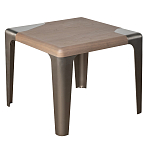 Столик журнальный Streamlining квадратный варинант исполнения - 2 | Loft Concept в Санкт-петербурге