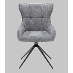 Стул Carlene вращающийся серый варинант исполнения - 4 | Loft Concept в Санкт-петербурге