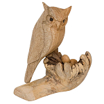 Статуэтка из дерева сова Animals of the World варинант исполнения - 1 | Loft Concept в Санкт-петербурге