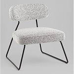 Кресло лаунж Kate букле серый варинант исполнения - 1 | Loft Concept в Санкт-петербурге