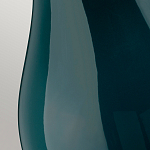 Настольная лампа с коническим дымчато-зелёным абажуром из искусственного шёлка Quintiesse варинант исполнения - 5 | Loft Concept в Санкт-петербурге