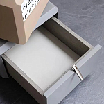 Консоль с зеркалом и  3-мя вращающимися ящиками Eloida варинант исполнения - 4 | Loft Concept в Санкт-петербурге