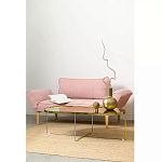 Кофейный столик овальный золотой Modern Mirror Gold Table варинант исполнения - 5 | Loft Concept в Санкт-петербурге