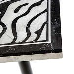 Стол обеденный из натурального мрамора Marble BW Accent Table варинант исполнения - 2 | Loft Concept в Санкт-петербурге