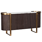 Комод  округлой формы с дверцами Chest of Precious Breed варинант исполнения - 2 | Loft Concept в Санкт-петербурге