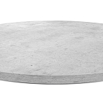 Стол обеденный с круглой светло-серой столешницей Harris Collection варинант исполнения - 3 | Loft Concept в Санкт-петербурге