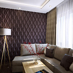 Гипсовая 3D Панель M-102 варинант исполнения - 1 | Loft Concept в Санкт-петербурге