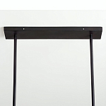 Люстра линейная прямоугольная с подвесками из натурального перламутра Nacre варинант исполнения - 4 | Loft Concept в Санкт-петербурге