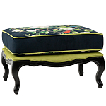 Банкетка из натурального бука с изображением птиц и цветов Blooming Birds варинант исполнения - 1 | Loft Concept в Санкт-петербурге