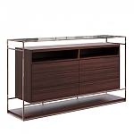 Дизайнерский комод в металлическом каркасе Valerian варинант исполнения - 1 | Loft Concept в Санкт-петербурге