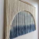 Панно дизайнерское из нитей Quiet Sea варинант исполнения - 2 | Loft Concept в Санкт-петербурге