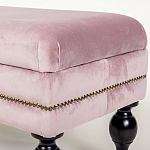 Мягкая банкетка с зоной для хранения Casket Dusty Rose варинант исполнения - 4 | Loft Concept в Санкт-петербурге