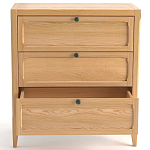 Комод с 3-мя ящиками светлый дуб Silva Oak Chest of Drawers варинант исполнения - 3 | Loft Concept в Санкт-петербурге