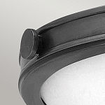 Потолочный светильник в форме неглубокой чаши с белым плафоном Hinkley варинант исполнения - 3 | Loft Concept в Санкт-петербурге