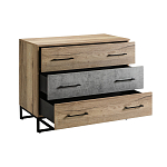 Комод с 3-мя ящиками в стиле лофт Urban Style Space варинант исполнения - 3 | Loft Concept в Санкт-петербурге