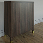 Комод Elsa Dreams Walnut Двухстворчатый  варинант исполнения - 7 | Loft Concept в Санкт-петербурге