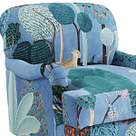 Дизайнерское классической формы на колесиках Trumann Armchair варинант исполнения - 3 | Loft Concept в Санкт-петербурге