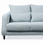 Диван Seldon с мягкими подушками голубое букле варинант исполнения - 4 | Loft Concept в Санкт-петербурге