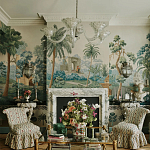 Обои ручная роспись River Scenes of Bengal Kolkata варинант исполнения - 4 | Loft Concept в Санкт-петербурге