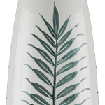 Настольная лампа овальная с тропическим принтом Stylized Aalm Leaves Motif варинант исполнения - 1 | Loft Concept в Санкт-петербурге