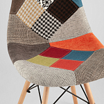 Стул с обивкой в технике пэчворк DSW варинант исполнения - 7 | Loft Concept в Санкт-петербурге