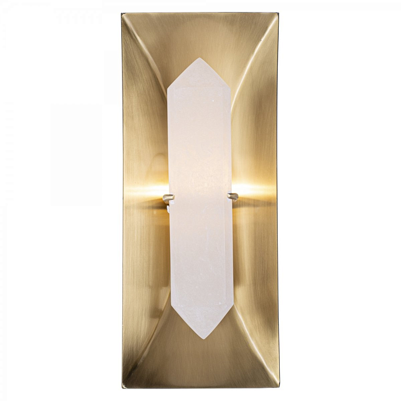 Бра HALCYON Rectangle Sconce Латунь в Санкт-петербурге | Loft Concept 