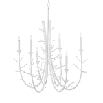 Люстра белая в виде веток White Natural Lines варинант исполнения - 4 | Loft Concept в Санкт-петербурге