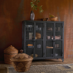 Корзина с крышкой из плетеного ротанга Jumaane Wicker Basket варинант исполнения - 4 | Loft Concept в Санкт-петербурге