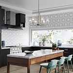  Люстра с прозрачными рифлеными цилиндрическими плафонами Kichler варинант исполнения - 26 | Loft Concept в Санкт-петербурге