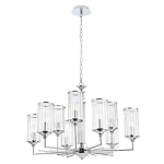 Люстра с 9-ю цилиндрическими стеклянными плафонами Jeanette варинант исполнения - 7 | Loft Concept в Санкт-петербурге