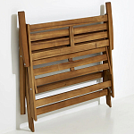 Деревянная садовая скамейка складная Gary Wood Bench варинант исполнения - 2 | Loft Concept в Санкт-петербурге