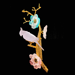 Бра с цветочным декором и птичкой Miscellaneous herbs варинант исполнения - 1 | Loft Concept в Санкт-петербурге